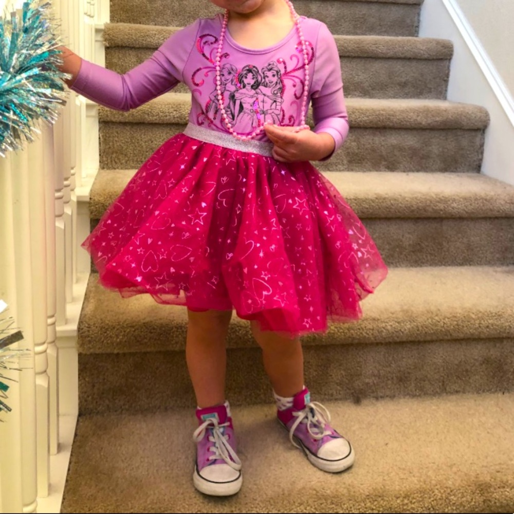 Disney Princesses Leotard Dress 4t